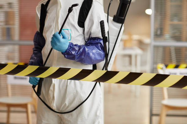 Professional Biohazard technician working in Ocean Park, ME